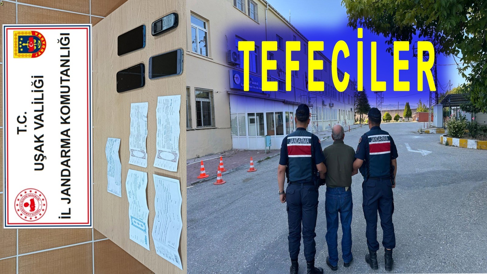 JANDARMADAN TEFECİLİK OPERASYONU